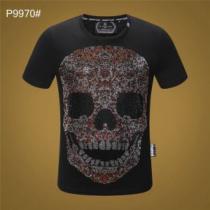 PHILIPP PLEIN  夏の大人カジュアルスタイル Tシャツ/ティーシャツ...