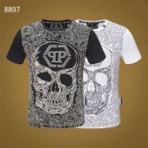 フィリッププレイン PHILIPP PLEIN 2色可選 大人のこなれた着こなし...