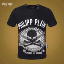 2色可選春夏に役立つカジュアル Tシャツ/ティーシャツ フィリッププレイン PH...