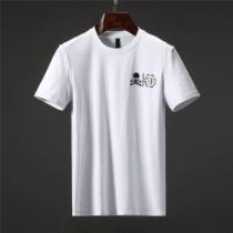 大人のカジュアルスタイル Tシャツ/ティーシャツ  2色可選フィリッププレイン ...