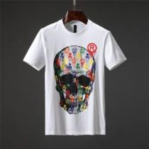 フィリッププレイン PHILIPP PLEIN 春夏らしい華やか Tシャツ/ティ...