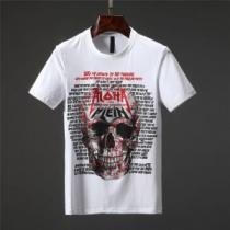 2色可選リラックススタイルが実現 Tシャツ/ティーシャツ フィリッププレイン P...