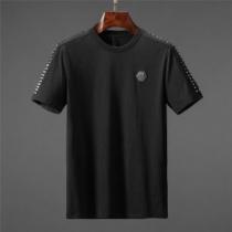 大人の華やかさを演出 Tシャツ/ティーシャツ 2色可選 フィリッププレイン PH...