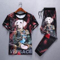 2026限定 男性に人気 VERSACE 上下セットヴェルサーチ少量入荷☆限定モ...