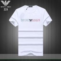 ARMANI アルマーニ  半袖Tシャツ 3色可選 今流行りの最新コレクション ...