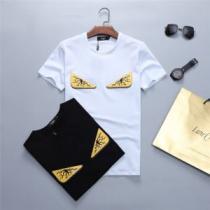 FENDI フェンディ半袖Tシャツ 2色可選 きちんと感をプラス 2026春夏ト...