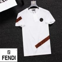 FENDI フェンディ半袖Tシャツ 3色可選 魅力的なカラー使い 抜け感のある夏着物 2026夏色っぽさ