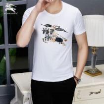 BURBERRY バーバリー  半袖Tシャツ 2色可選 ちょっと大人の印象 【2...