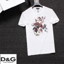 Dolce&Gabbana ドルチェ＆ガッバーナ 半袖Tシャツ 2色可選 大人カ...