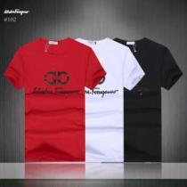 半袖Tシャツ 3色可選 FERRAGAMO サルヴァトーレフェラガモ 2026春...