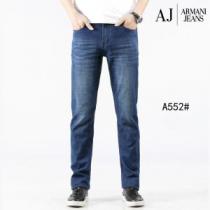 2026年の春夏に着たい 透け感優しい アルマーニ ARMANI ストレートデニ...