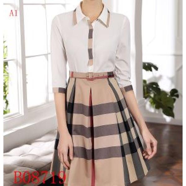 BURBERRY ワンピース 多色可選 2026夏ファション新品 さわやか夏スタイル新品 バーバリー