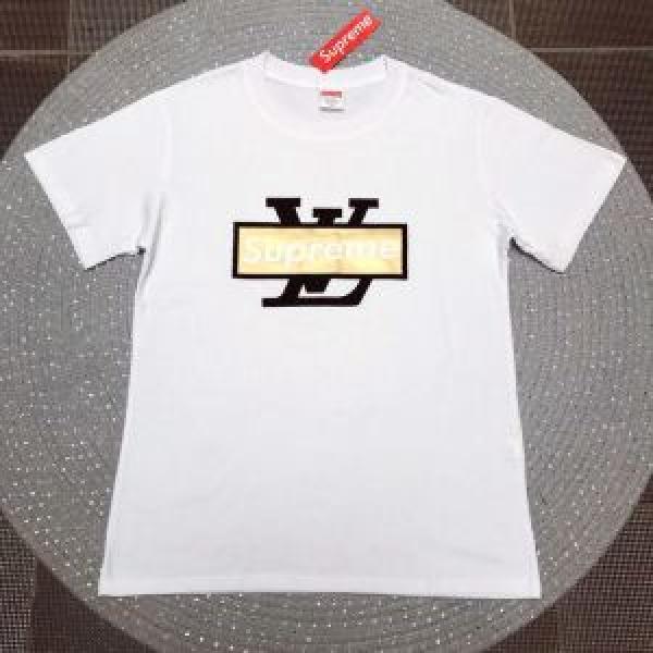 2色可選 2026年春夏のトレンドアイテム ちょっと大人の印象 シュプリーム SUPREME 半袖Tシャツ