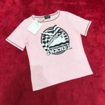 夏らしい季節感 CH CH 半袖Tシャツ 2026春夏人気トレンドア...