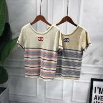 CH CH 半袖Tシャツ 2色可選 季節感をプラス人気商品 夏にぴっ...