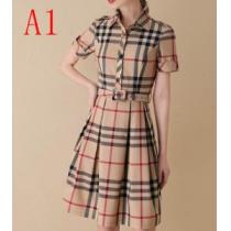 ワンピース 3色可選 2026夏ファション新品 春色の最旬の人気アイテム バーバリー BURBERRY