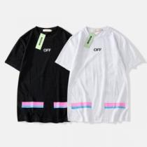Off-White オフホワイト 半袖Tシャツ OFF-WHITE 2色可選 着...
