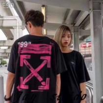 Off-White オフホワイト 半袖Tシャツ 2色可選 リラックススタイルが実...