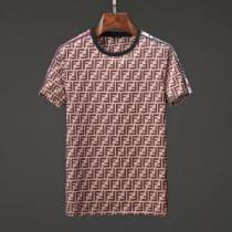 FENDI フェンディ 半袖Tシャツ 2色可選 春夏シンプルファッションでOK！...
