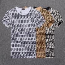 上品な涼やかさある印象に  FENDI フェンディ 半袖Tシャツ 3色可選 20...