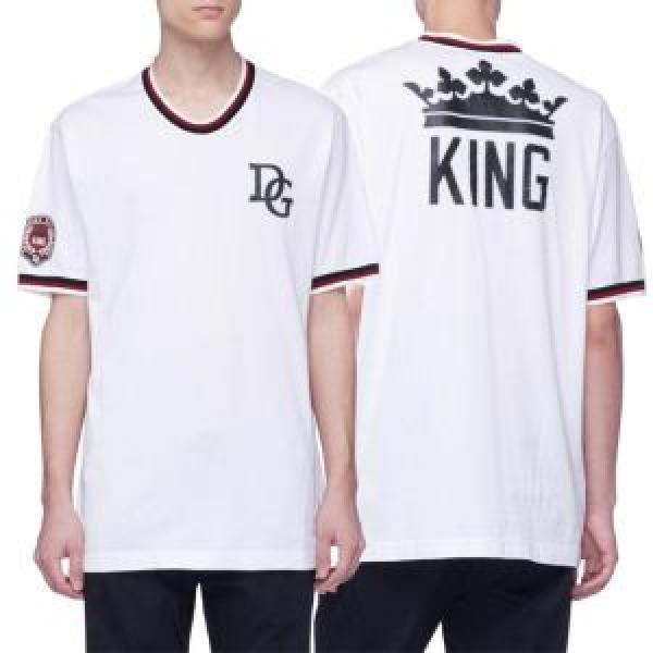 今年春夏ファション流行り 2026年の夏のマスト Dolce&Gabbana ドルチェ＆ガッバーナ 半袖Tシャツ 3色可選