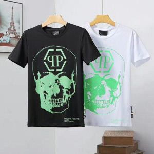 2色可選 【2026年】夏のファッション オシャレな印象に フィリッププレイン PHILIPP PLEIN Tシャツ/ティーシャツ