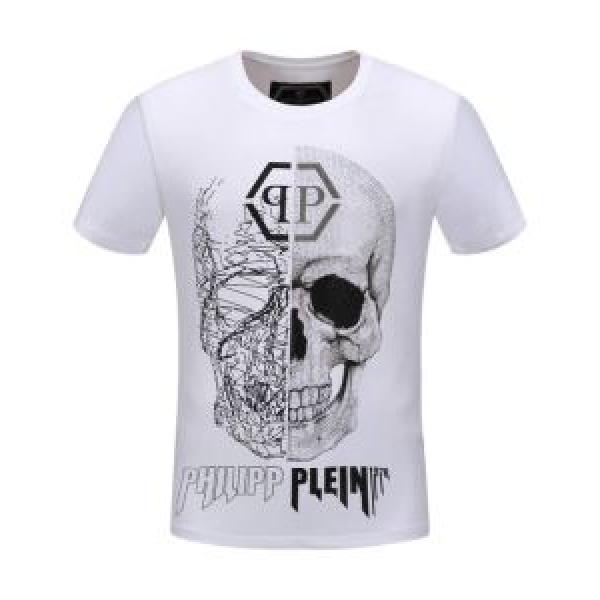 2026年春夏流行ファッション きれいめ上品に フィリッププレイン PHILIPP PLEIN Tシャツ/ティーシャツ 2色可選