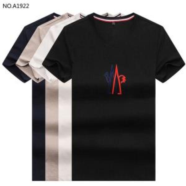 ぜひ今年のトレンドをチェック モンクレール MONCLER Tシャツ/ティーシャツ 4色可選 2026夏色っぽさ
