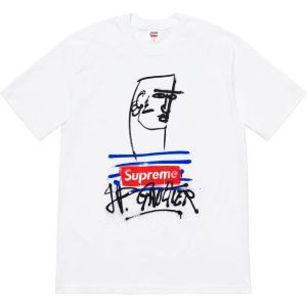 すっきりした印象に Tシャツ/半袖 2色可選 Supreme × Jean Paul Gaultier Tee 2026春夏は人気定番
