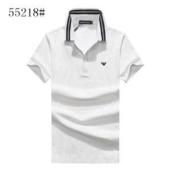 ARMANI  カジュアルファッションを楽しもうTシャツ/半袖  4色可選 アルマーニ  大人カジュアル上手に