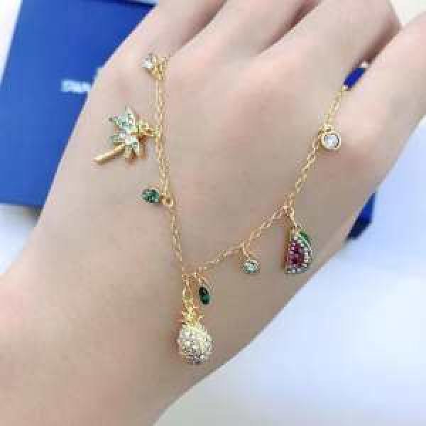 ブレスレット 2026年最新ファッション 春夏シンプルファッションでOK！ スワロフスキー SWAROVSKI