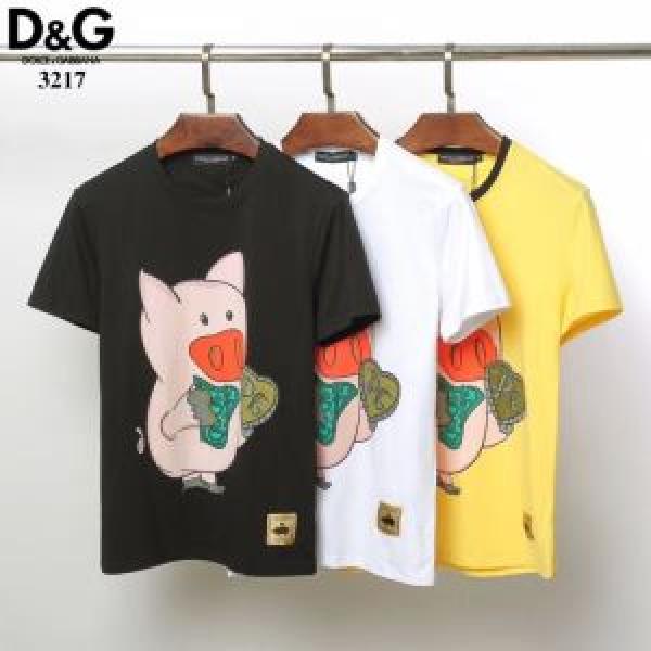 2026夏ファション新品  Dolce&Gabbana  3色可選 おすすめな大人のトレンドTシャツ/半袖 ドルチェ＆ガッバーナ