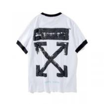 さわやか夏スタイル新品  Off-White 2色可選 オフホワイト Tシャツ/...