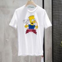 派手にはなりすぎず Off-White 2026春夏人気 オフホワイト Tシャツ...