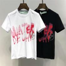 今風の着こなし新品 Off-White オフホワイト Tシャツ/半袖 2色可選 ...