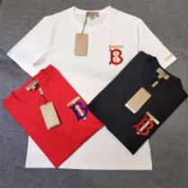 おしゃれデザインも大人気バーバリー BURBERRY 3色可選  Tシャツ/半袖...