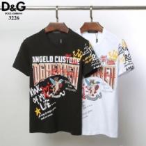 最新で男性にもお勧め 2色可選 ドルチェ＆ガッバーナTシャツ/半袖 【2026春...