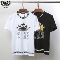 【2026春夏】最新コレクションTシャツ/半袖 2色可選 ドルチェ＆ガッバーナ ...