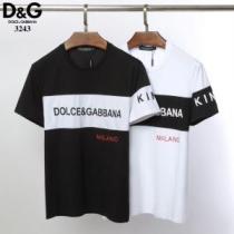 2026春夏の大注目トレンド Tシャツ/半袖 2色可選 ドルチェ＆ガッバーナ D...