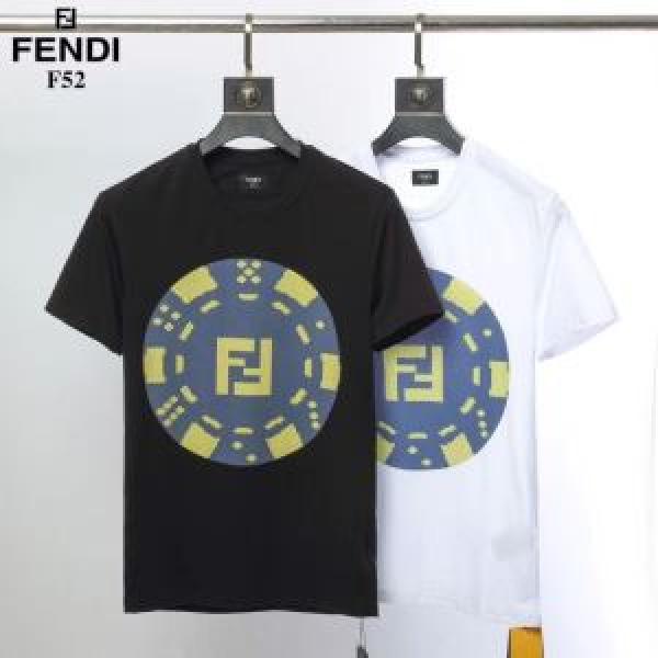2色可選   Tシャツ/半袖 人気ストリートブランド新品 フェンディ FENDI 2026春夏は人気定番