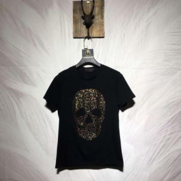 リラックス感のある着こなPHILIPP PLEIN Tシャツ/半袖し 【2026春夏】最新コレクションフィリッププレイン
