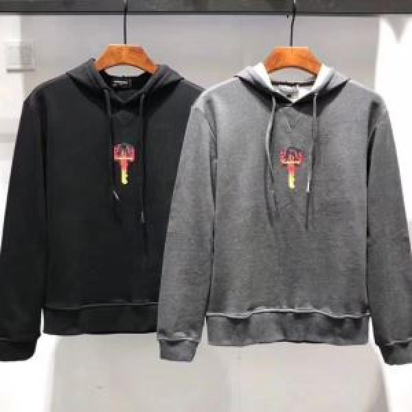 大人カジュアル夏ファッション2026  2色可選 パーカー 今旬のシルエットバランス  ディースクエアード DSQUARED2