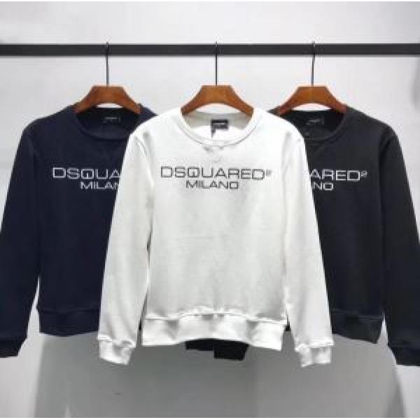 プルオーバーパーカー  ディースクエアード 《2026年》今、注目のストリート  DSQUARED2 着回し力も抜群です！ 3色可選