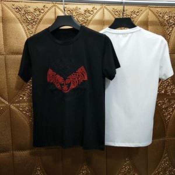 VERSACE Tシャツ/半袖 2色可選 格安SALE ヴェルサーチ 【2026春夏】最新コレクション すごく稀少カラー