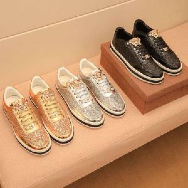 2026春夏のトレンド新商品 ヴェルサーチ VERSACE カジュアルシューズ 3色可選 素敵カジュアル春夏新品