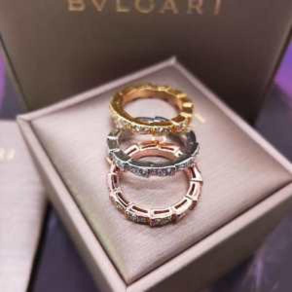 3色可選 夏ファッションのおすすめ ブルガリ BVLGARI 2026年夏の一押しファッションアイテム リング/指輪