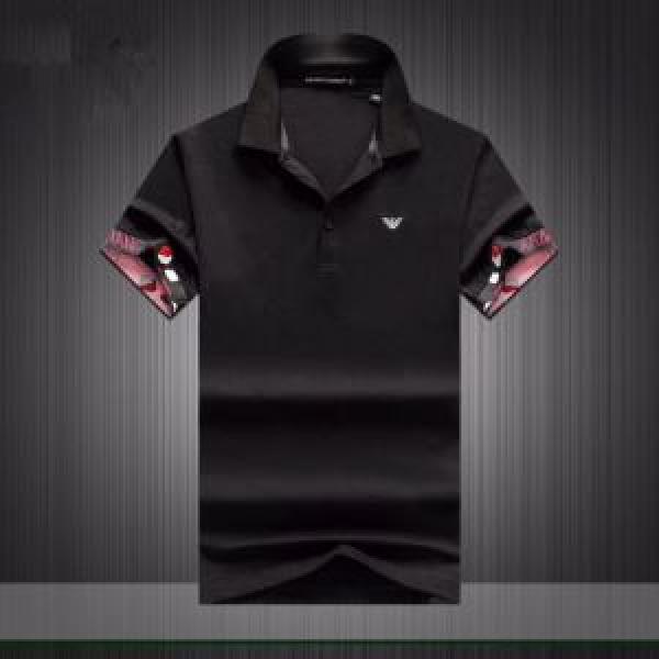 大人のこなれた着こなし  半袖Tシャツ 多色可選 2026春夏も引き続きトレンド アルマーニ ARMANI