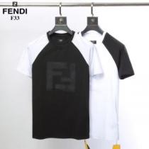 大人の色味 FENDI 2026春夏は人気定番  Tシャツ/半袖 新作限定早い者勝ち 2色可選 フェンディ