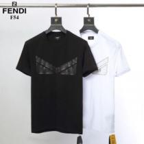 NEW素敵  Tシャツ/半袖 2色可選 FENDI 2026春夏は人気定番 フェ...