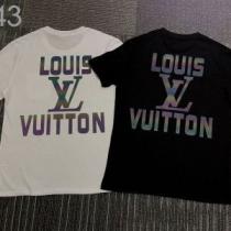 知的な夏のスタイル  LOUIS VUITTON Tシャツ/半袖 2色可選 20...